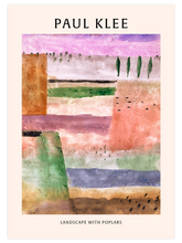 Paul Klee Landscape with Poplars - Art Print